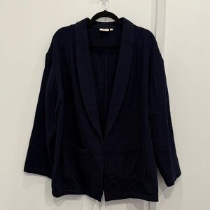 AG Adriano Goldschmied Dark Blue Blazer